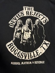 Rob Zombie’s The Devils Rejects Graphic T-Shirt (Unisex XL/Black) READ DESC.
