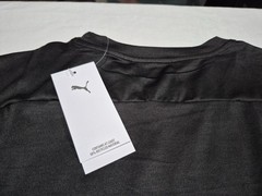 Puma Mens All In Sports Short Sleeve Sports Training Gym Tank Black White