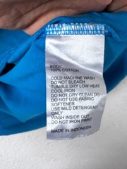 Adidas Men’s Essential Logo T-Shirt – Blue – Size M – Cotton – CZ7511