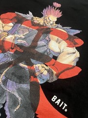 STREET FIGHTER Shirt Video Game Movie Bait Brand MEN AKUMA TEE Black