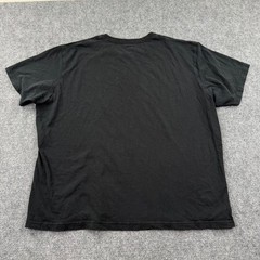 Uniqlo U T-Shirt 3XL Black Crew Neck Short Sleeve Cotton Mens 341-433028