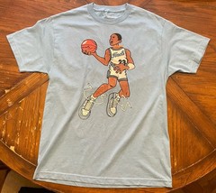 Bobby Fresh Jordan 23 Men’s L Blue TShirt NBA Hip Hop