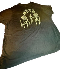 Way to Celebrate I’ve Got Your Back Skeleton Halloween T-Shirt Men 3XL