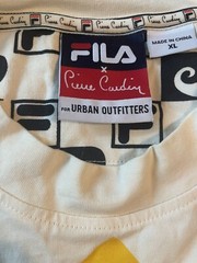 FILA × Pierre Cardin T-Shirt Men’s XL Urban Outfitters Limited Edition RARE!