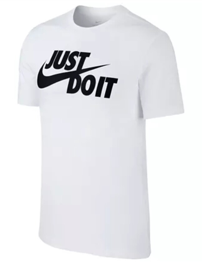 AUTHENTIC NIKE JDI WHITE T SHIRT AR5006-100