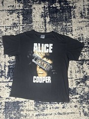 Alice Cooper Trash Tour 1989 Vintage 2 Sided T-Shirt XL Single Stitch Band Tee