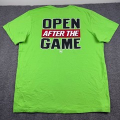 ’47 Brand Georgia Bulldogs T-Shirt Men’s Large Green Open After The Game Graphic