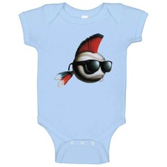 Major League Baseball Movie Retro Baby One Piece