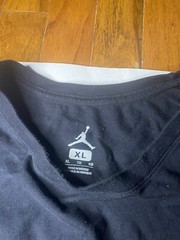 Nike Men’s Air Jordan Logo T-Shirt, Black Size XL