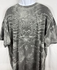 Xtreme Couture Skull & Bones Double-Sided AOP T-Shirt Men’s Size 5XL