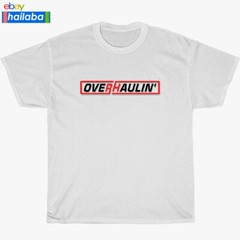 New Overhaulin Logo Black/Navy/Sport Grey/White Men’s T-Shirt S-5XL