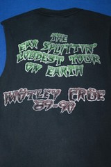 Dr. Feelgood Motley Crue Shirt Glam Metal Band Sleveless Men’s Tee S