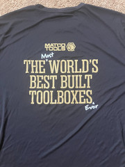 Matco Tools SPORT-TEK Long Sleeve Shirt XL Black Dri-Fit UV Protection Toolbox