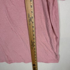 Travis Mathew Shirt Mens XL Pink California Design Double Sided Graphic Tee