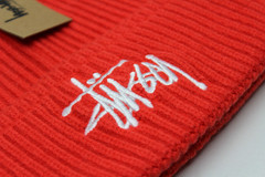 2024 STUSSY ~BASIC LOGO~ CUFF BEANIE head/gear/y2k/knit/logo/hunting/tour/intl