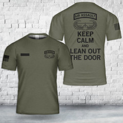 Custom Name US ARMY Air Assault AOP Shirt 3D shirt full size S-5XL