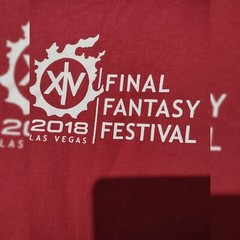 Final Fantasy 14 XiV final fantasy festival 2018 las Vegas t shirt rare🔥