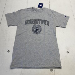 Georgetown Hoyas Shirt Mens Small Gray NCAA Basketball Champion Graphic Tee