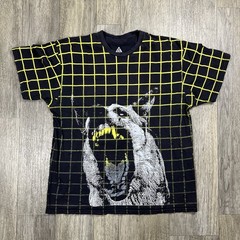 Nike ACG T-Shirt Size XL Black Geometric Matrix Print Rare Streetwear Thailand