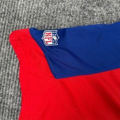 Y2K Reebok New York Giants Athletic T-Shirt Mens XL NFL Royal Blue Red PlayDry