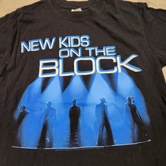 VTG Y2K 2000s New Kids On The Block NKOTB US Tour 2009 S Small Band Tee T Shirt