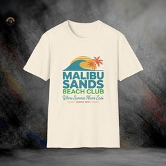 Malibu Sands Beach Club Saved by the Bell T-Shirt | Softstyle Tee