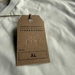 Typographia Organic Cotton Tree Graphic T-Shirt – Size XL – Slim Fit