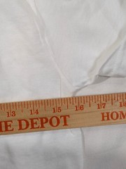 Hanes ComfortSoft White T-Shirts Lot Of 5 Medium 100% Cotton Crew Neck NWOT