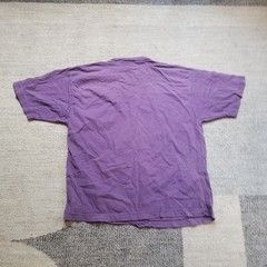 Vintage Levi Strauss Shirt Mens Medium Embroidered Logo Purple