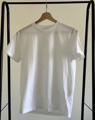 Prada Milano White T Shirt Mens Small Cotton Minimal Luxury Italy Tee