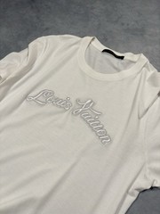 LOUIS VUITTON By Virgil Abloh Mens Luxury Casual Cotton White T Shirt RRP1300$+