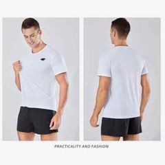 Mens T-Shirt 4F Sport Gym Running Tee Fitness Training Top Quick Drying S-4XL UK