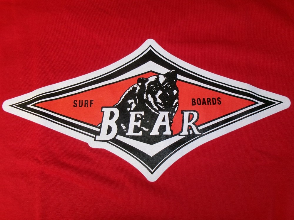 BEAR SURFBOARDS BIG WEDNESDAY S/S CLOSE OUT SALE T-SHIRTS WHILE THEY LAST! NEW!