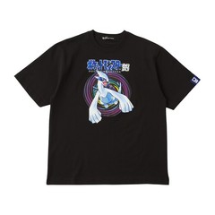 Pokemon Center T-Shirt & Pouch Set Silver Version Game Boy Official Japan M/L