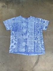 Vintage 90s AOP Gotcha Surf T Shirt Heavy Weight Mens Size XL 25x30in