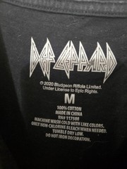 Def Leppard Pyromania Mens Graphic T Shirt Black Size Med Classic Rock Music 🎶