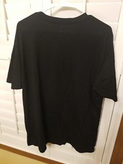 BIG MENS XL black CHRISTMAS TEE SHIRT TOP make it REIN Santa claus tshirt