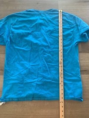 Champion Mens Crew Neck T Shirt Short Sleeve T-Shirt Blue XL