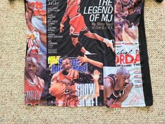 EUC King Michael Jordan MJ Air Jordan Slam Cover Montage T Size Large L