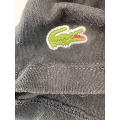 Lacoste Mens Black Crew Neck T Shirt Underwear Size L Made in Sri Lanka