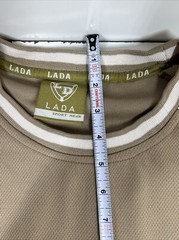 Vintage LADA Urban Wear Chicago Michael Jordan 23 Tan Graphic T Shirt Mens SZ XL