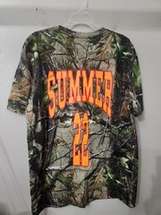 Drake Sympathy Summer 22 Camo T shirt Large Mens Realtree Code Five