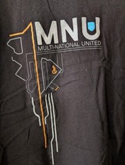 District 9 Multi-National United Movie Promo T Shirt Size Medium