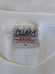 T Shirt By Pluma, White, Size XL, short Sleeve, 100% Cotton, New,