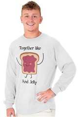 RB And J Boyfriend Girlfriend Couples Gift Long Sleeve Tshirt for Men or Women