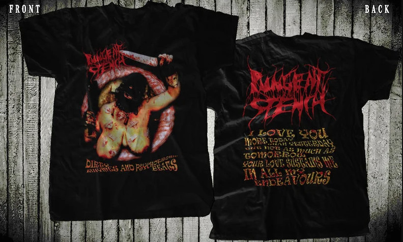 New Dtg/Dtf printed T-shirt – PUNGENT STENCH – size- S,M,L,XL,2-3-4-5-6-7XL