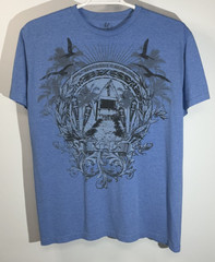 Hang Ten Short Sleeve T-Shirt Men’s Extra Large Blue