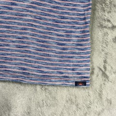 Faherty Indigo Pocket Tee Shirt Mens Size XL Pink Blue Baypoint Striped NWT