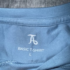 Athletic Fit T-shirt In Pale Blue- Large -Brand- Tailored Athlete