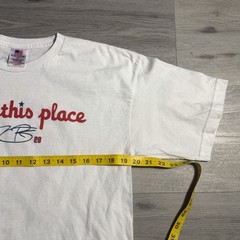 IBEW Local 98 Bohm 28 T Shirt Large Made In USA Bayside Phillies Union Tee